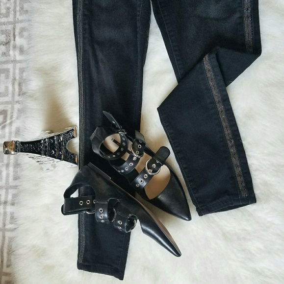 Embellished High-Rise Jeggings 🖤 - Picture 5 of 8